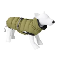 Ubranka dla psów - AniOne Puchowy płaszczyk zimowy Delia zielony 40 cm - miniaturka - grafika 1