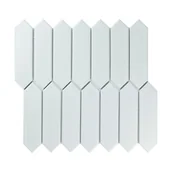 Płytki ceramiczne - Mozaika Orom Lines Blue Mat 28.4x26.6 Artens - miniaturka - grafika 1