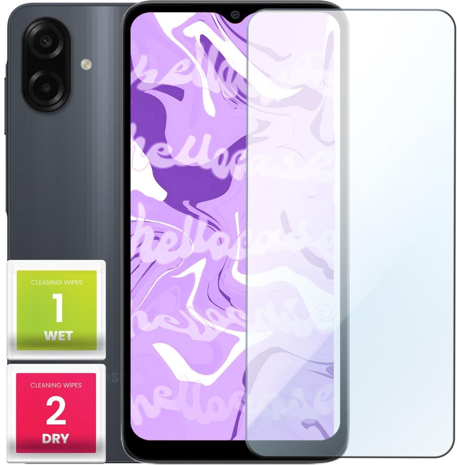 Szkło Hartowane Do Samsung Galaxy A07 4G Płaskie, 2.5D, Szybka, 9H