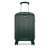 Walizki - Walizka kabinowa Semi Line T5948-1 Zielony - miniaturka - grafika 1