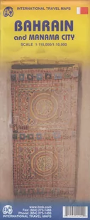 ITMB Bahrajn i Manama mapa 1:115 000 / 1:10 000 ITMB - Atlasy i mapy - miniaturka - grafika 1