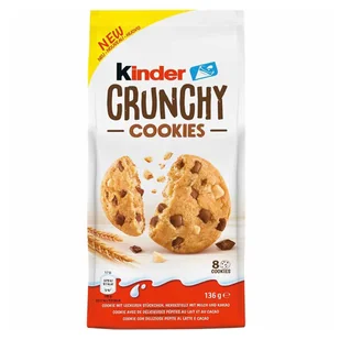 Kinder Crunchy Cookies 136 g - Ciastka - miniaturka - grafika 1