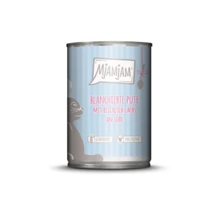 MjAMjAM mokra karma dla dorosłych kotów, blanszowana w sosie 6x380 g Indyk i łosoś - Mokra karma dla kotów - miniaturka - grafika 1