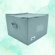 Inne meble do sypialni - Square box with rave sledge 30x30x21cm Mint 8000303317708 - miniaturka - grafika 1