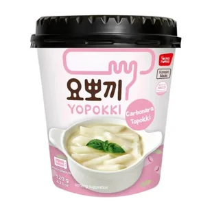 Yopokki Ricecake Carbonara 120g - Szybkie dania obiadowe - miniaturka - grafika 1