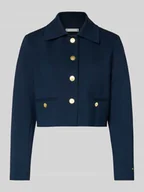 Marynarki i żakiety damskie - Żakiet krótki o kroju regular fit z mieszanki wiskozy model ‘PUNTO’ - miniaturka - grafika 1