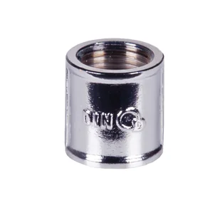 Invena Mufa chrom 1/2" - Akcesoria hydrauliczne Invena Mufa chrom 1/2" - Akcesoria hydrauliczne - miniaturka - grafika 1