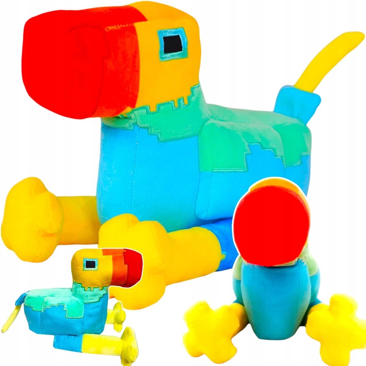 DUŻA MASKOTKA Z GRY MINECRAFT BIG BEAK WIELKI DZIUB DUŻA PRZYTULANKA Z GRY