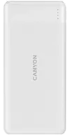 Powerbanki - Powerbank Canyon 10000 mAh PB-109 Biały (CNE-CPB1009W) - miniaturka - grafika 1