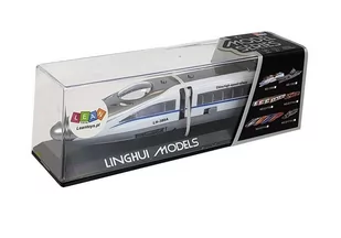 Pociąg Pendolino z Naciągiem Biały z Dźwiękiem i Światłami - Mały naukowiec - miniaturka - grafika 3