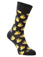 Skarpetki damskie - Happy Socks - skarpety z drobnej dzianiny, niebieski|wielokolorowy - miniaturka - grafika 1