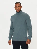 Swetry męskie - Tom Tailor Golf 1042456 Zielony Regular Fit - miniaturka - grafika 1