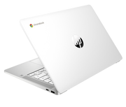 Laptopy - HP Chromebook 14a-na0009na / 6W7L6EA / Intel N4120 / 4GB / eMMC 64 GB / Intel UHD / FullHD / Chrome OS / Biały - miniaturka - grafika 1