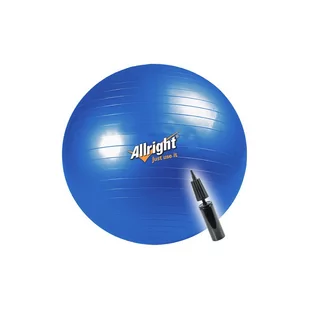 Allright Piłka gimnastyczna 55cm + pompka - Piłki do ćwiczeń - miniaturka - grafika 1