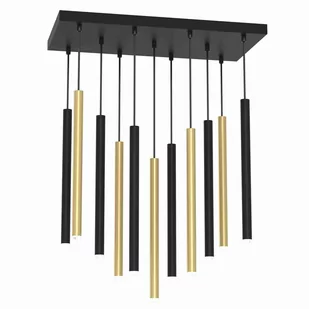 Lampa wisząca nowoczesna MONZA BRASS 11xG9 max 8W LED MLP8845 - Milagro - Lampy sufitowe - miniaturka - grafika 1