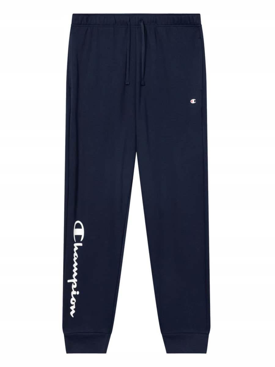 SPODNIE męskie CHAMPION 221920-BS501 dresowe sportowe dresy granatowe M M