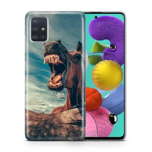 Etui na telefon komórkowy dla Xiaomi Mi 11i / Poco F3 Etui Pokrowiec Torba Zderzak TPU, Model: Xiaomi Mi 11i / Poco F3, Wybierz wzór: Zabawny koń - Etui i futerały do telefonów - miniaturka - grafika 1