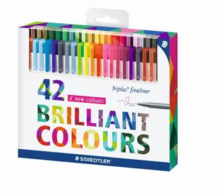 Staedtler Cienkopis Triplus 42 kolory - Cienkopisy - miniaturka - grafika 1
