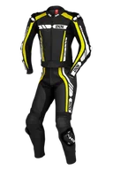Odzież motocyklowa - Kombinezon Motocyklowy iXS RS-800 Race Dwuczęściowy Czarny/Żółty/Złamany Biały50 Długi - miniaturka - grafika 1