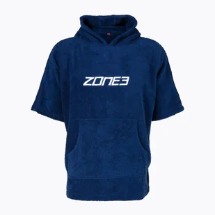 Ponczo dziecięce Zone3 Robe granatowe OW22KTCR - Pływanie - miniaturka - grafika 1