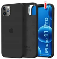 Etui i futerały do telefonów - Etui do Apple iPhone 11 Pro CASE Silicone ELASTYCZNE + Szkło OCHRONNE 9H - miniaturka - grafika 1
