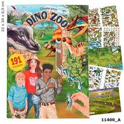 Zabawki kreatywne - Dino World Stwórz swoje Dino Zoo 191 naklejek - miniaturka - grafika 1
