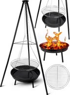 Grille - Grill Ogrodowy Wiszący Palenisko Trójnóg TripleBBQ GM10000 - miniaturka - grafika 1