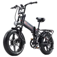 RANDRIDE YX20M-2 Electric Bike 1000W*2 Motor 48V 20Ah Battery 20*4 0-inch Fat Tires 45km/h Max Speed 60km Range Hydraulic