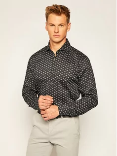 Koszule damskie - Joop! Koszula 17 Jsh-52Pajos 30022884 Czarny Slim Fit - grafika 1