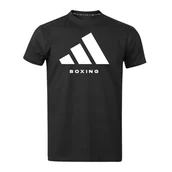Koszulki męskie - adidas Community T-Shirt Boxing Black XL - miniaturka - grafika 1