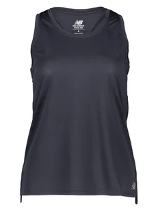 New Balance Top "Core" w kolorze granatowym do biegania - Koszulki sportowe damskie - miniaturka - grafika 1