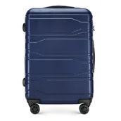 Walizki - Średnia walizka z polikarbonu tłoczona - miniaturka - grafika 1