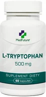 Suplementy naturalne - Medfuture L-tryptofan w kapsułkach - ekstrakt 500 mg - miniaturka - grafika 1