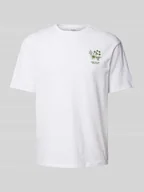 Koszulki męskie - T-shirt z nadrukiem z logo - miniaturka - grafika 1