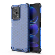 Etui i futerały do telefonów - Honeycomb etui do Xiaomi Redmi Note 12 Pro+ pancerny hybrydowy pokrowiec niebieskie - miniaturka - grafika 1