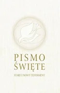 Religia i religioznawstwo - Biblia Poznańska Stary i Nowy Testament B6 biała - miniaturka - grafika 1