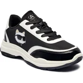 Buty dla dziewczynek - Karl Lagerfeld Kids Sneakersy - miniaturka - grafika 1