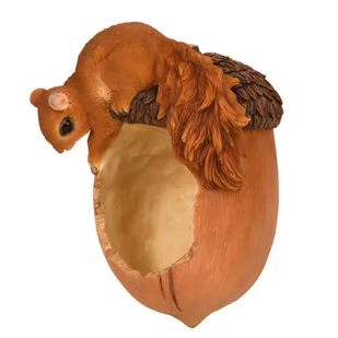 Esschert Design Karmnik wiszący, wiewiórka i żołądź, 14,2x10,8x20,1 cm Esschert Design - Pozostałe ozdoby ogrodowe - miniaturka - grafika 1