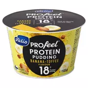 Desery mleczne - Valio Profeel Pudding proteinowy o smaku bananowo-toffi 185 g - miniaturka - grafika 1