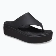 Pływanie - Japonki damskie Crocs Brooklyn black - miniaturka - grafika 1