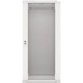 Szafy rack - Lanberg Szafa 19" 27U, 600x450, szara FLAT PACK WF01-6427-10S - miniaturka - grafika 1