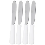 Noże kuchenne - Nóż do masła stalowy 10 cm 4 szt. - miniaturka - grafika 1