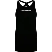 Sukienki i spódniczki dla dziewczynek - Karl Lagerfeld Kids Sukienka - miniaturka - grafika 1