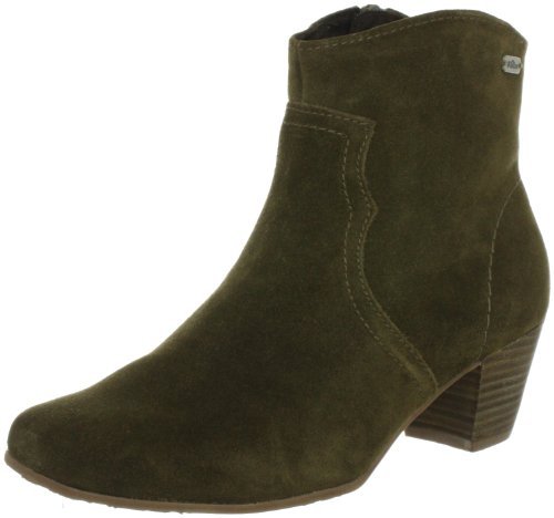 s.Oliver Damskie kozaki i botki Casual Fashion, zielony - Zielony oliwkowy 706-38 EU