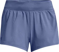 Spodnie sportowe damskie - Under Armour Spodenki Launch SW 3 Short 1342837-470 niebieskie S - miniaturka - grafika 1