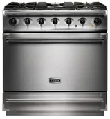 Kuchenki gazowo-elektryczne - Kuchnia gazowo-elektryczna FALCON 900S 90 Stal nierdzewna chrom - miniaturka - grafika 1