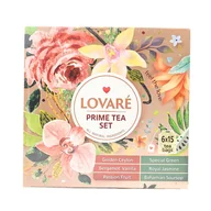 Herbata - Herbata zestaw Prime Tea Set "Lovare" 2gx90t - miniaturka - grafika 1