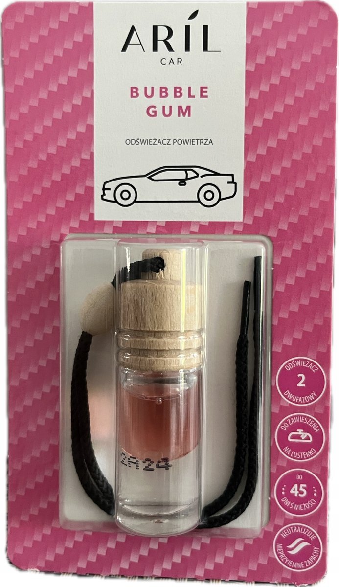 Aril Car Odświeżacz Buteleczka Bubble Gum