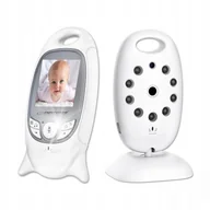 Elektroniczne nianie i monitory oddechu - NIANIA ELEKTRONICZNA KAMERA MONITOR TEMPERATURY - miniaturka - grafika 1