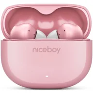 Słuchawki - NICEBOY Pins 4 ANC Różowy - miniaturka - grafika 1